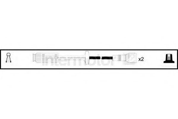 STANDARD 76353 Ignition Cable Kit